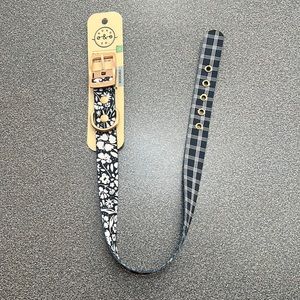 Bond & Co Reversible Dog Collar NWT